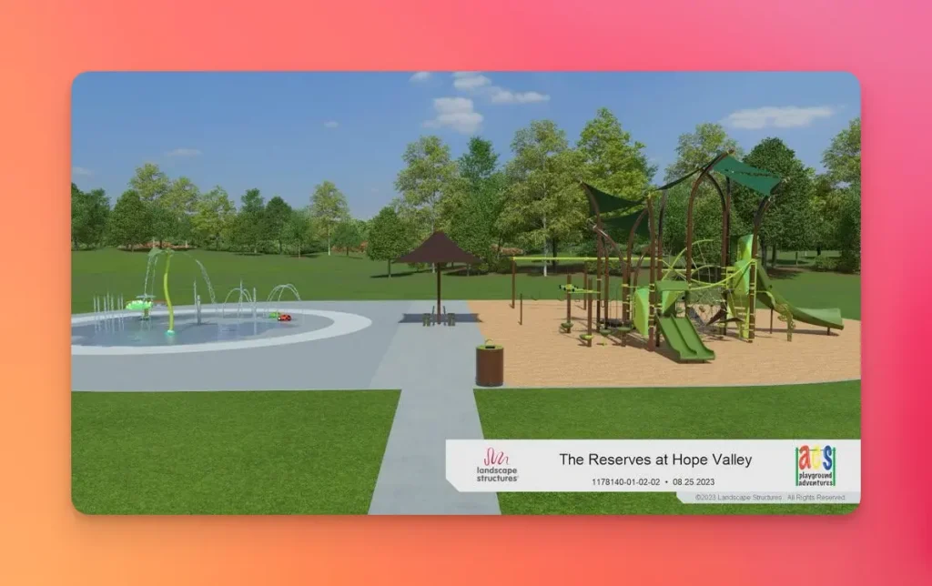 Playground at The Reserves